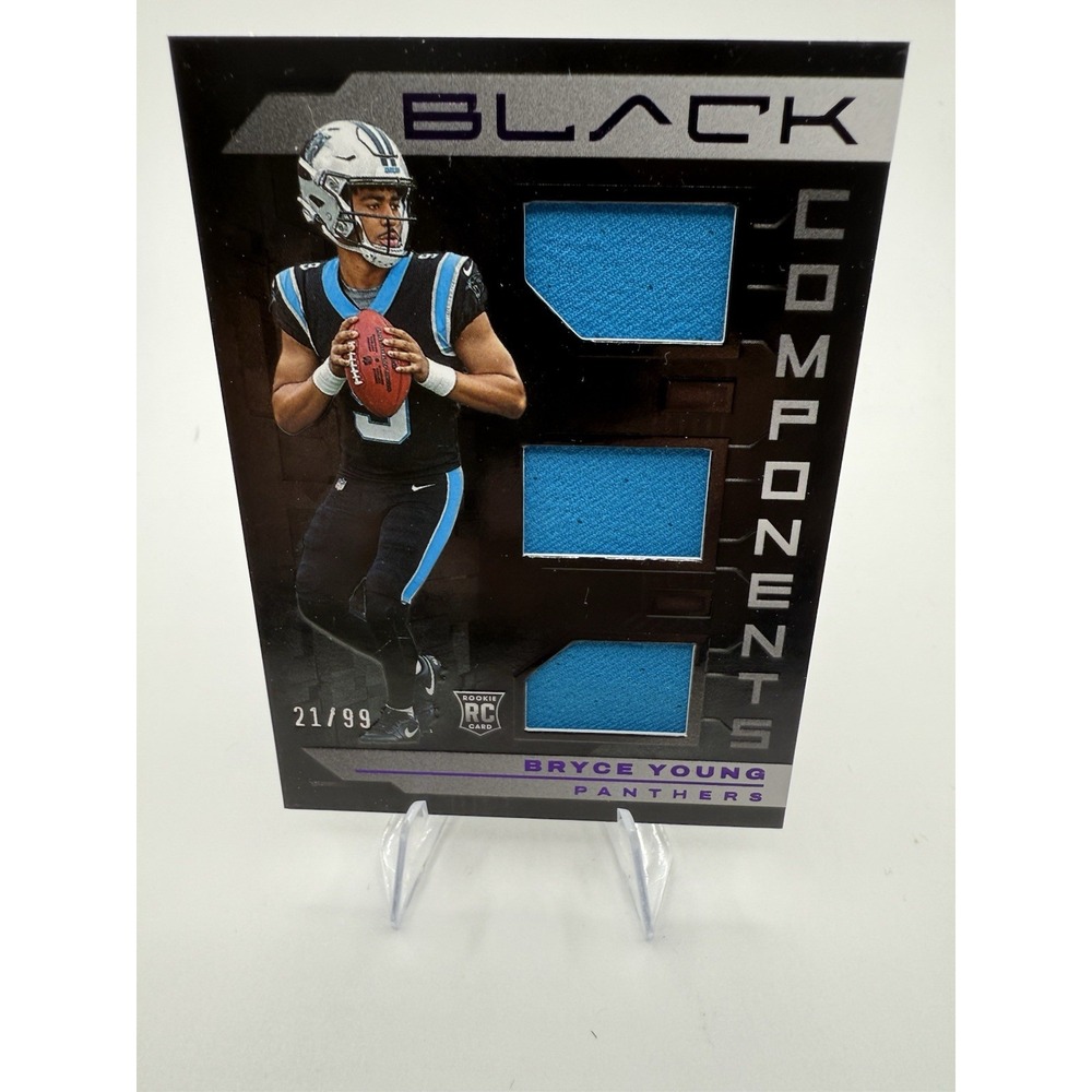2023 Panini Black #COM-2 Bryce Young Components Royal 21/99